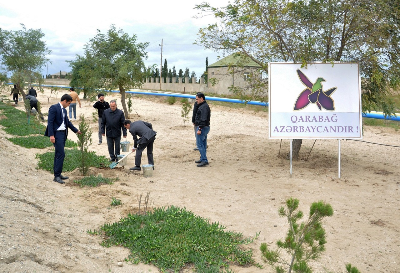 Pirallahıda Anım günü ilə bağlı silsilə tədbirlər keçirildi - FOTOLAR